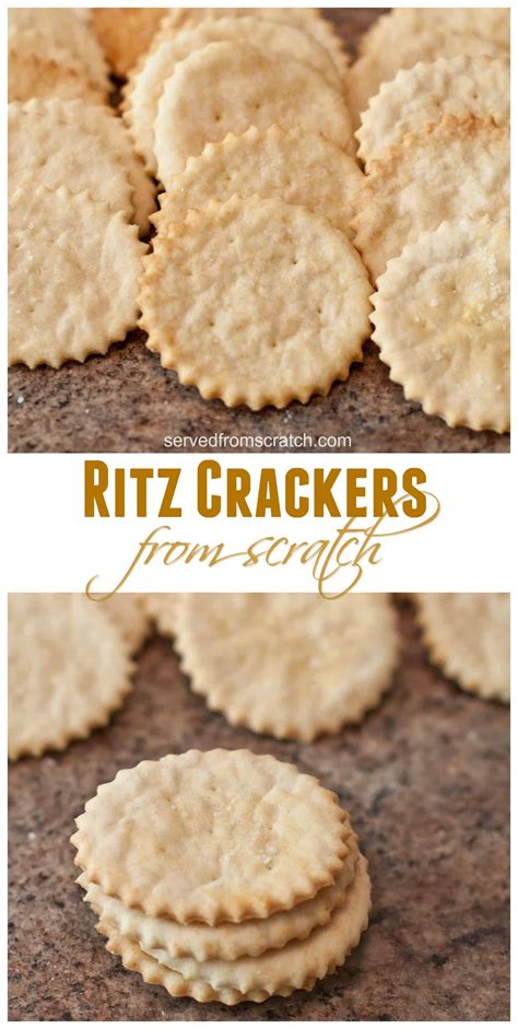 Ritz Crackers From Scratch - Served From Scratch