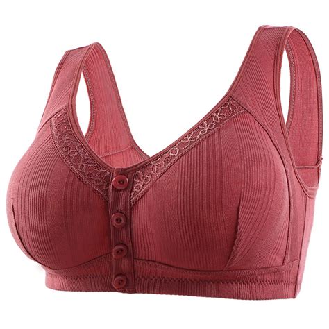 Nerohusy Daisy Bra For Seniors Front Closure Front Closure Bras For