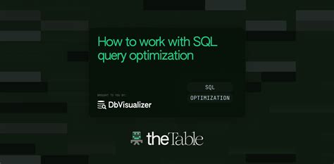 How To Write Efficient Sql Queries