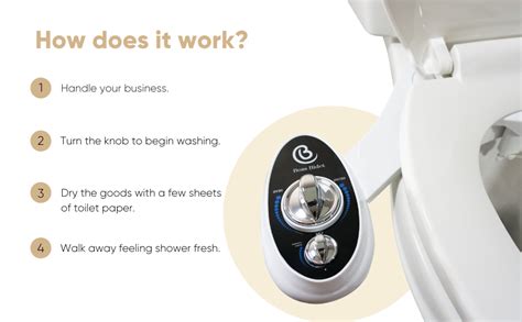 Boss Bidet Luxury Bundle Toilet Attachment 1 Year Warranty 60 Day