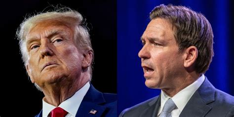 Ron DeSantis And Trump Get Ready For A Fight At Californias GOP Convention