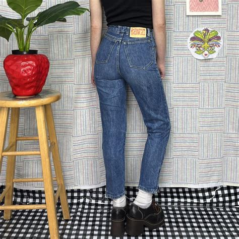 Aktualisieren Luftpost Orientierungshilfe 80s High Waisted Jeans Bruder