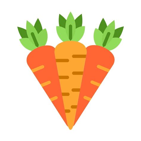 Premium Vector Carrots Icon Style