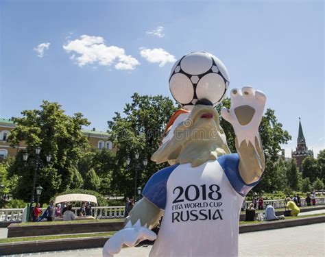 Official Mascot Of The Fifa World Cup In Russia Wolf Zabivaka