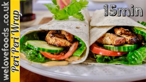 Piri Piri Chicken Wrap Tastiest Chicken Wrap Recipe Ever Youtube