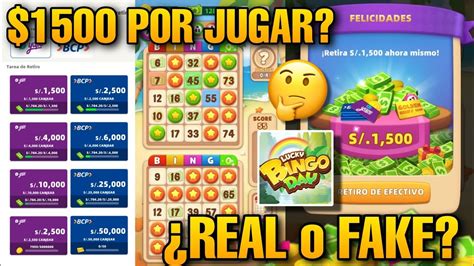 LUCKY BINGO DAY NUEVA APP PARA GANAR DINERO EN PAYPAL 2023 REALMENTE