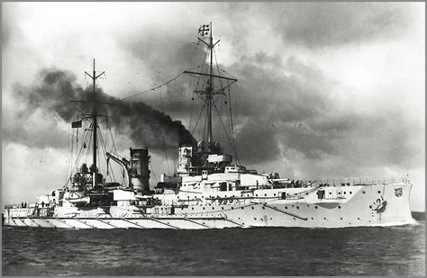 Vintage photographs of battleships, battlecruisers and cruisers ...