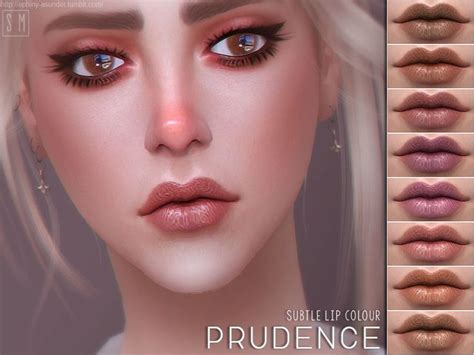 A Very Simple And Subtle Lip Colour Found In Tsr Category Sims