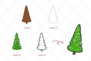 3D Christmas Tree Bundle Graphic By Chorry Studio Creative Fabrica