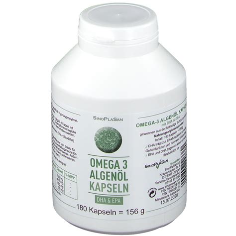 Sinoplasan Omega Algen L Dha Epa St Redcare Apotheke