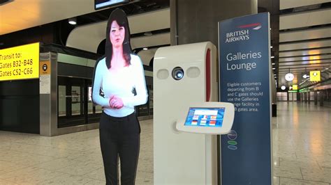 Heathrow T5 Virtual Mannequin Passenger Announcements Youtube