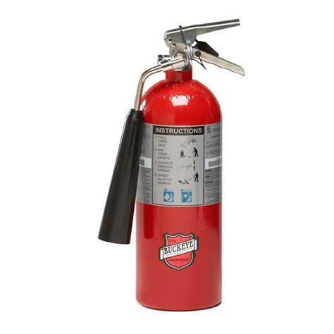 Mild Steel CO2 Based Buckeye 45100 Carbon Dioxide Hand Held Fire