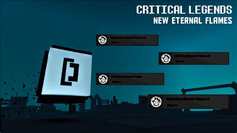 New Eternal Flame Variants How To Get Them Critical Legends Roblox