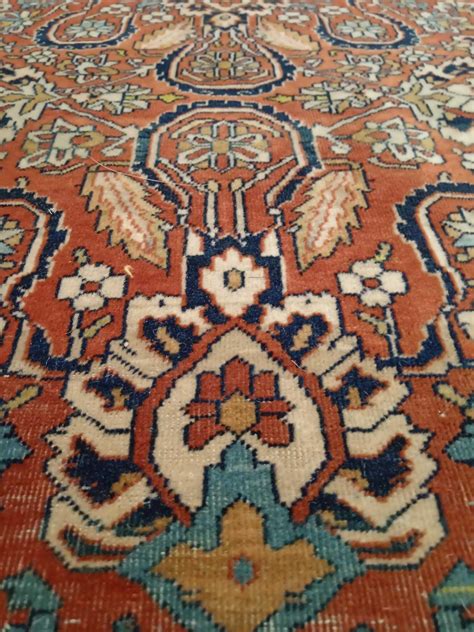 A Persian Kashan Mohtashem Rug Wool And Silk On Cotton 20th C