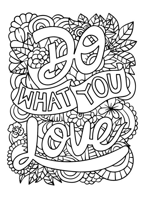 Funny Inspirational Quotes Coloring Page Free Printable Coloring Pages