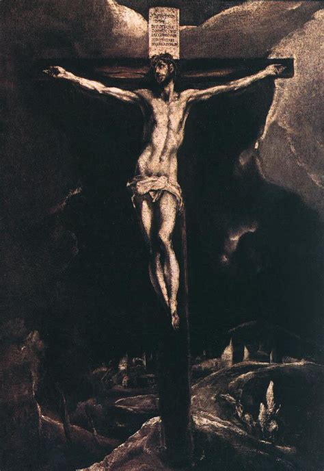 Christ On The Cross 1587 El Greco WikiArt Org