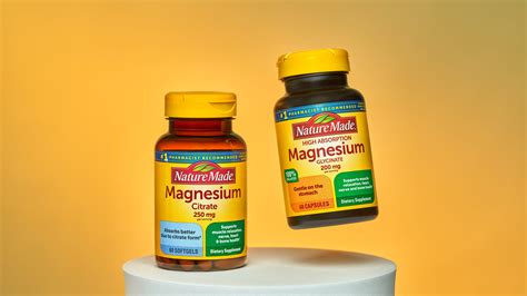 Magnesium Citrate vs Glycinate: Which is Better? | Nature Made®