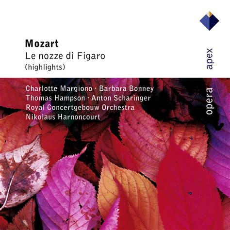 Mozart Le Nozze Di Figaro Highlights Apex Album By Charlotte