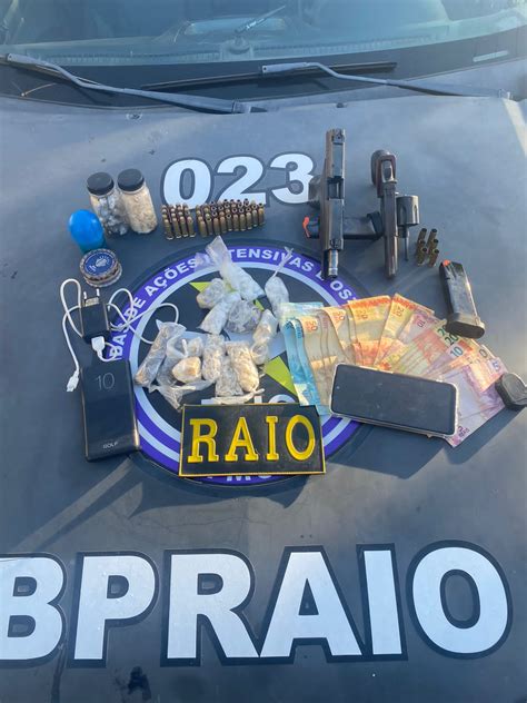 Pmce Prende Homem Armas E Drogas Ap S Suspeitos Atirarem Contra