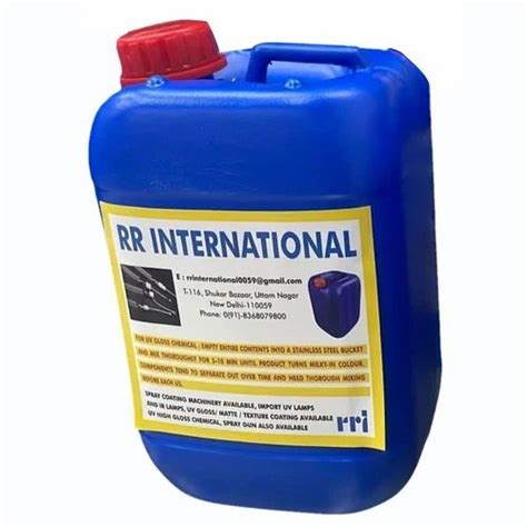 Rr International Oil L Uv High Gloss Chemicals For Metal Almira S