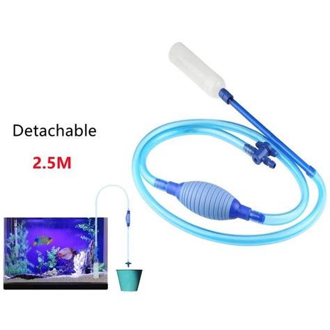 Siphon Aquarium Nettoyeur D Aquarium Pompe Siphon Vide Nettoyeur De