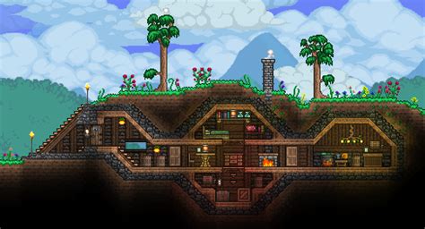 darthmorf | Terraria house design, Terraria house ideas, Terrarium decor