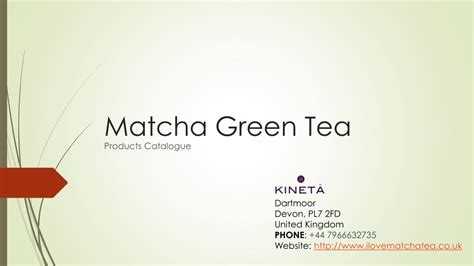 Ppt Get Healthy Drink Of Matcha Green Tea Powerpoint Presentation