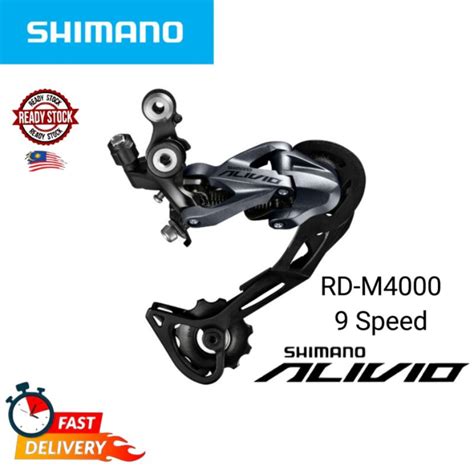 SHIMANO ALIVIO Rear Derailleur 9 Speed RD M4000 Original Shopee