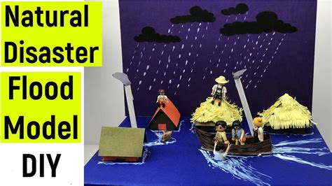 Natural Disaster Model Flood Model Making Diyasfunplay