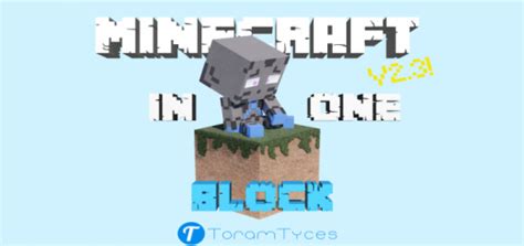 Minecraft In One Block V23 Survival Mcpe Addons For Minecraft