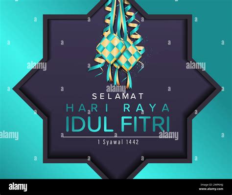 Selamat Hari Raya Idul Fitri Meaning Happy Eid Mubarak For Moslem