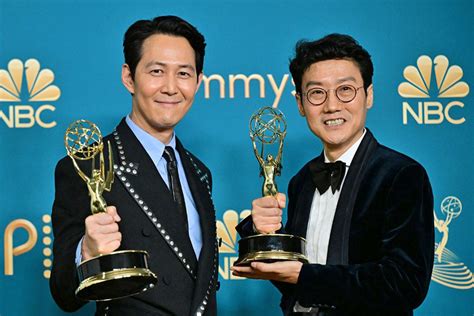 Emmy Awards Winners List Succession The While Lotus Ted Lasso