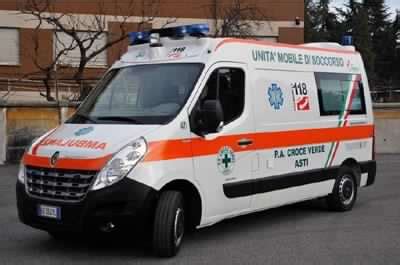 Nuova Ambulanza Per La Croce Verde Di Asti Anpas Sicilia