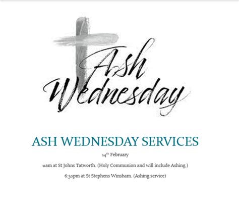 Ash Wednesday Events St Stephens Winsham A Church Near You