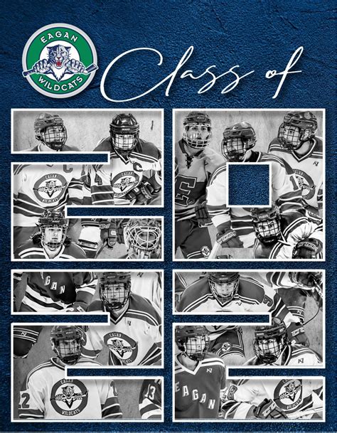 Class Of 2022 Eagan Wildcats High School Hockey By Jill Osiecki Artist