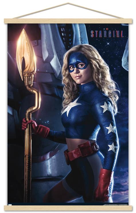 Dc Comics Tv Stargirl Key Art Wall Poster With Magnetic Frame 22 375 X 34