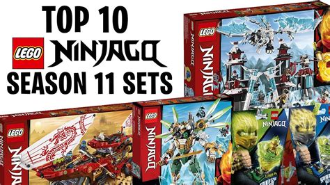 Top 10 LEGO Ninjago Season 11 Sets Summer 2019 YouTube