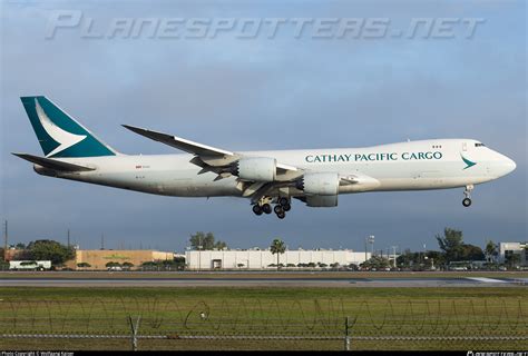 B LJI Cathay Pacific Boeing 747 867F Photo By Wolfgang Kaiser ID