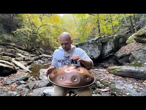 Relaxing Handpan Music With Running Water Greeter Falls Youtube