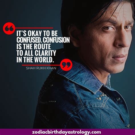 Shah Rukh Khan Zodiac Birthday Astrology