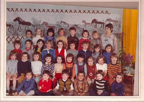 Photo De Classe Maternelle 19711972 De 1971 Ecole Marcel Cachin