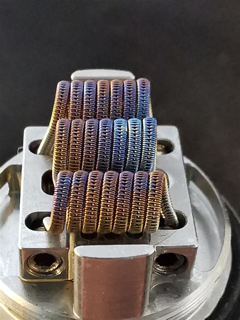 Staggered Fused Clapton Mazen Handmade Coils