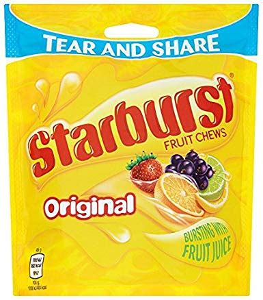 Kensington Brunei Starburst Original Fruit Chews 165gm