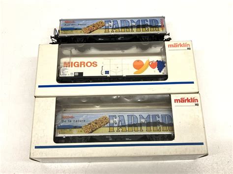 M Rklin Set Wagen Sbb Migros Haco Farmer Kaufen Auf Ricardo