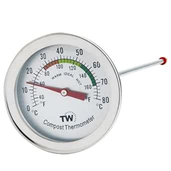 Thermometer World Komposttermometer Termometer Med Urtavla I