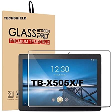 M G R J Tempered Glass Screen Protector For Lenovo Tab M Tablet Hd