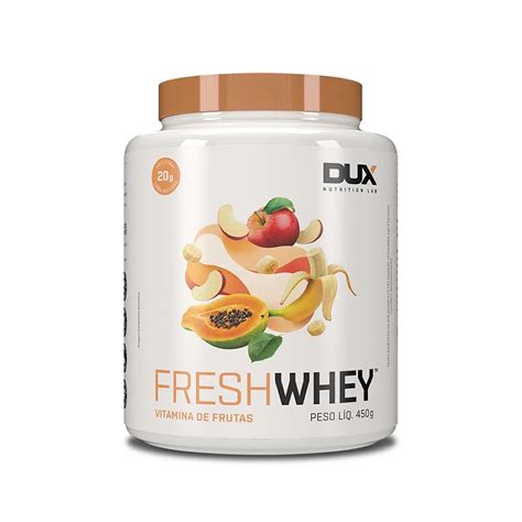 Fresh Whey 450g Vitamina De Frutas Dux Nutrition OtimaNutri