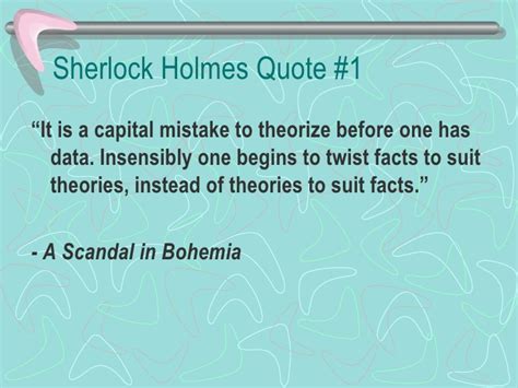 Quotes About Sherlock Holmes Watson. QuotesGram