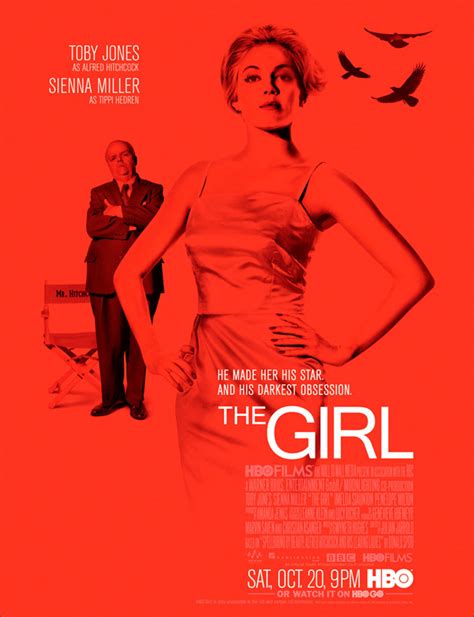 First Trailer and Poster for HBO's Alfred Hitchcock Movie The Girl - Movienewz.com