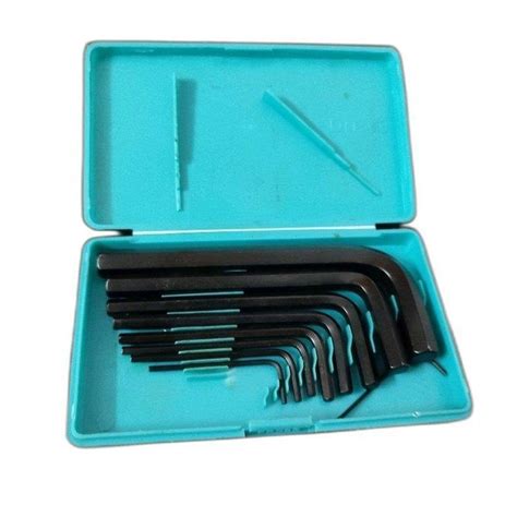 Chrome Vanadium Steel Hex Key Set Allen Key Box Latest Price